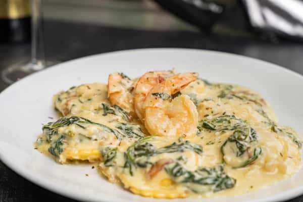 Shrimp and Lobster Ravioli