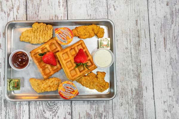 Chicken Tenders & Waffles