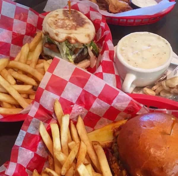 food on table