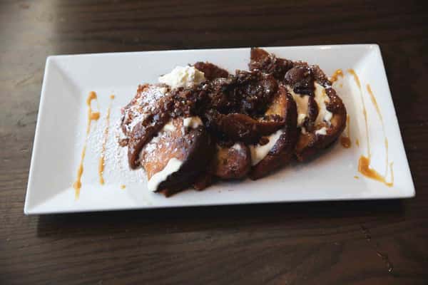 Caramelized Banana and Pecan French Toast