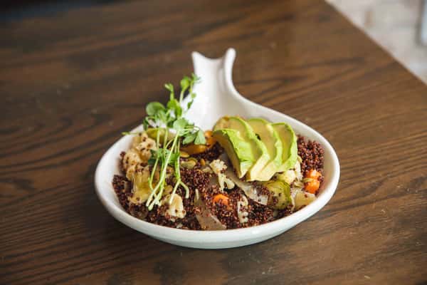 Roasted Vegetable & Quinoa Breakfast Bowl