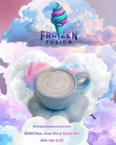 Friday plans? Make them delicious 😍
Kick off the weekend at Frozen Fusion with refreshing teas, coffee, empanadas, desserts, and your favorite ice cream creations. The perfect place to relax, grab a bite, and treat yourself.

📍 10503 San Jose Blvd, Suite 19A 🌐 https://www.frozenfusionus.com/

#FrozenFusion #JacksonvilleEats #FridayTreat #DessertCafe #TeaTime #IceCreamLovers #FoodieFinds #JacksonvilleFoodie