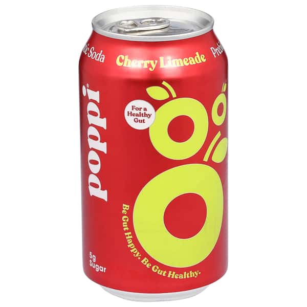 Poppi Cherry Limeade - 12oz Can