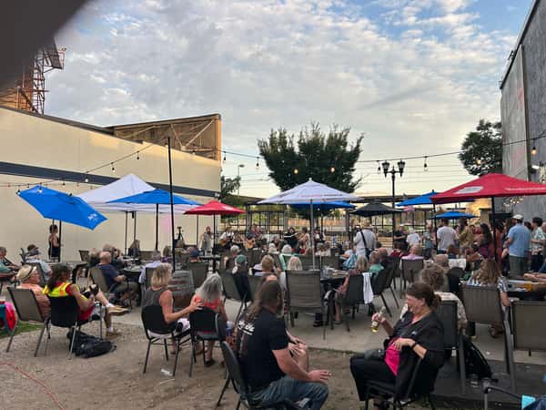 Open Patio in the Summer