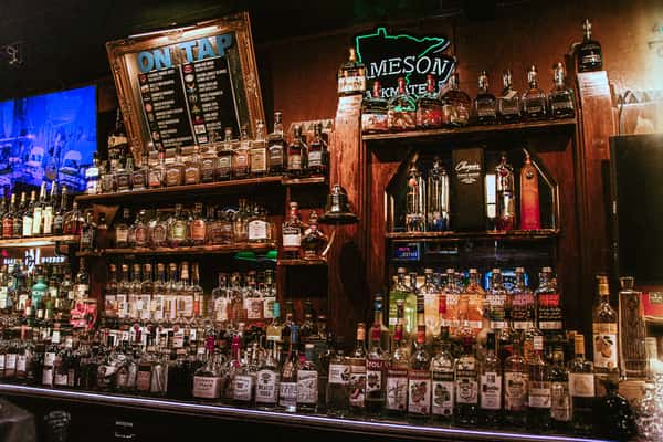 Midway Saloon Liquor Selection