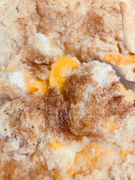 Homemade Peach Cobbler