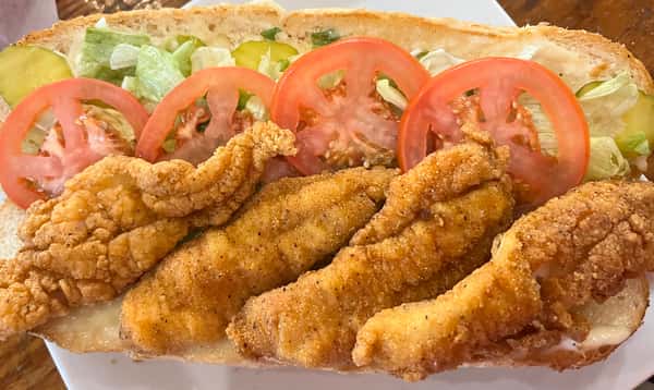 Mississippi Delta Catfish Poboy