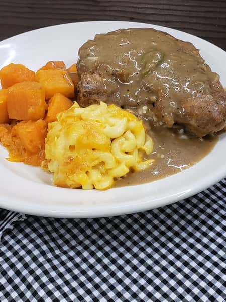 Smothered Pork Chop Deluxe