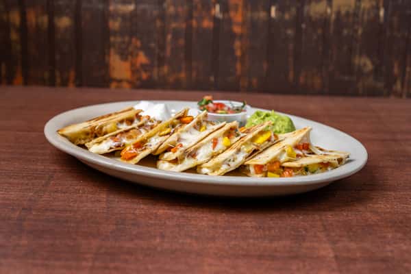 VEGGIE QUESADILLAS HALF ORDER (4)