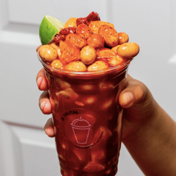 mixed food cup