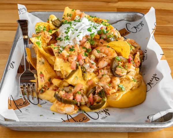 Nice Guys Seafood Nachos