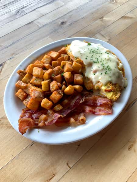 Seafood Omelete