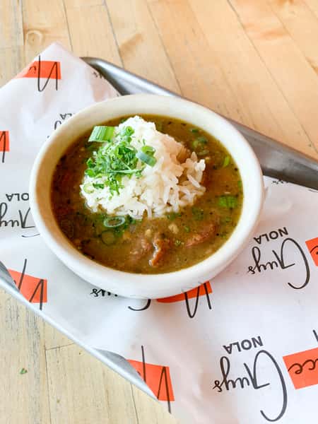 8oz Cup of Filé Gumbo