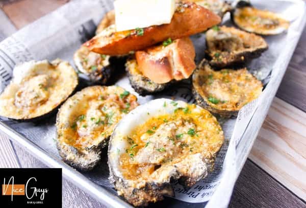 Chargrilled Oysters 1/2 Dozen