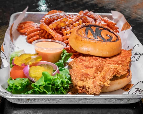 Fried chicken sandwich