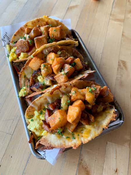 Nice Guys Hot Sausage Tacos