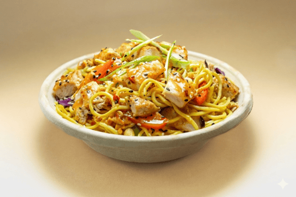 *Grilled Orange Ginger Bowl*