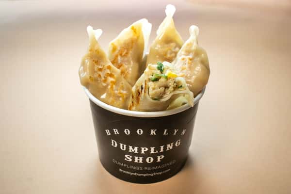 *Shrimp Bomb Potstickers in Soup*