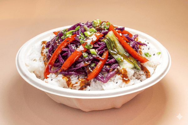 Vegetarian Teriyaki Bowl - Limited Time