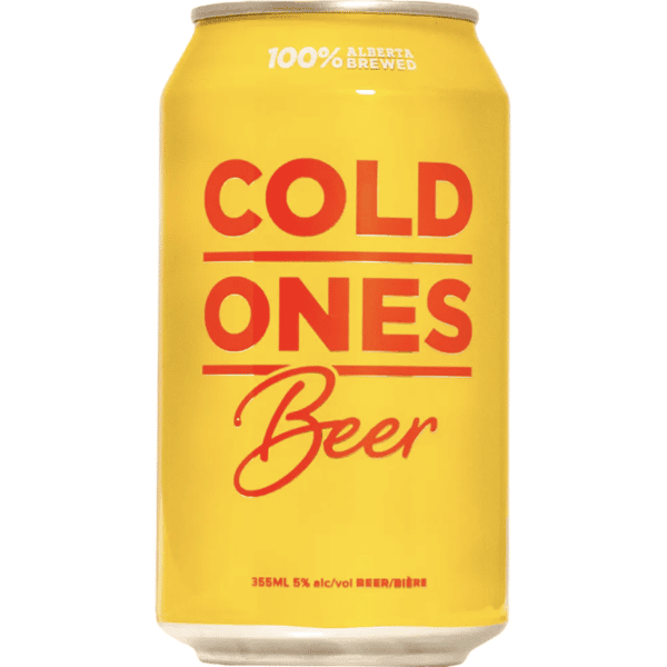 Cold Ones Canned Beer