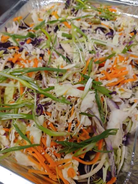 Sesame Ginger Slaw Trays