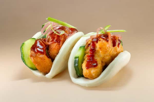 *Tempura Cauliflower Bao Buns*