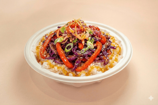 Vegetarian Orange Ginger Bowl - Limited Time