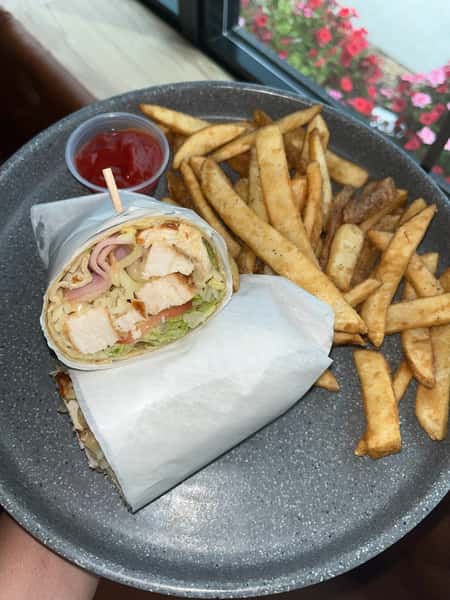 Grilled Chicken Club Wrap