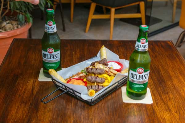 sausages and beer