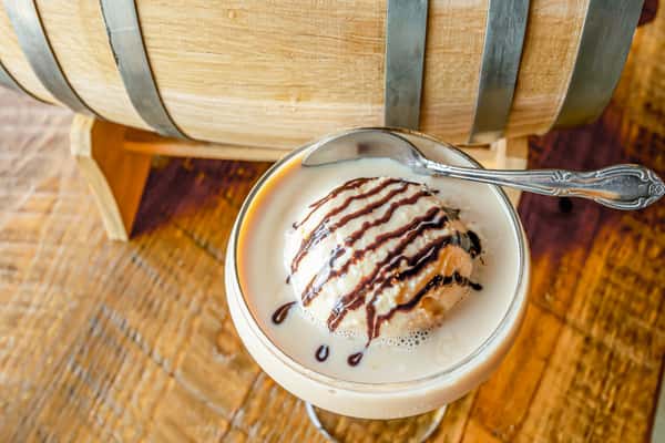 nutty affogato