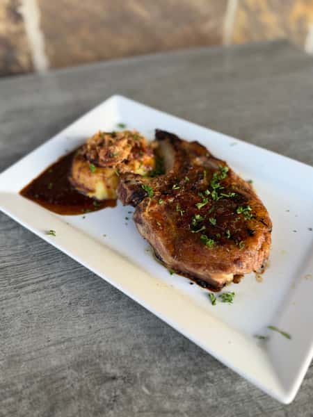 Seared Pork Ribeye