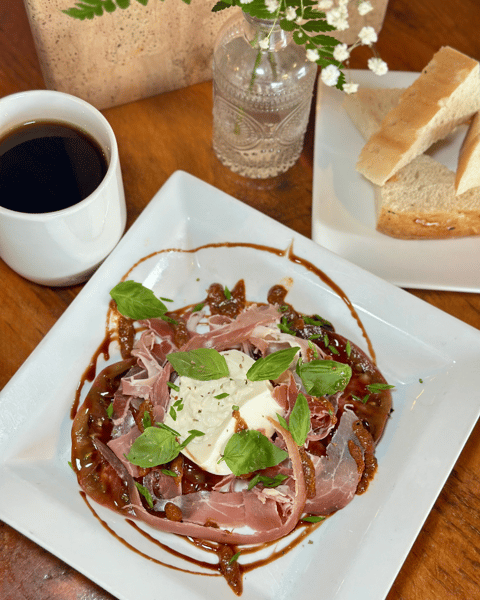 Prosciutto Burrata Caprese