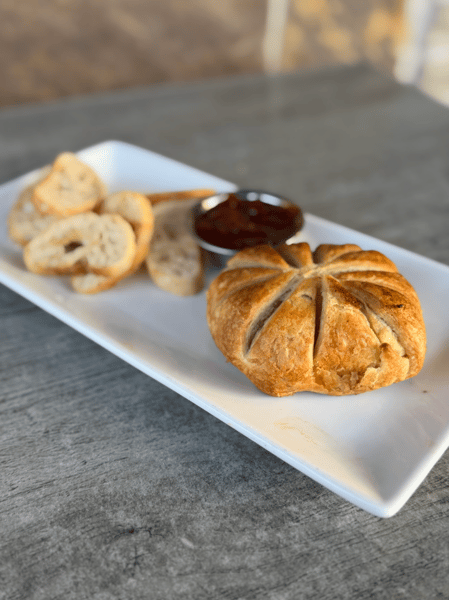 Baked Triple Cream French Brie en Croute