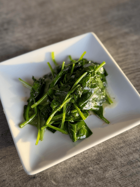 Sauteed Spinach