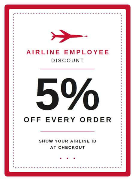 Airline Employee Discount