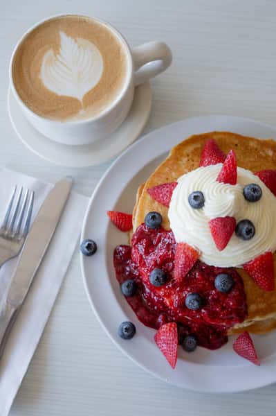 Triple Berry Pancakes