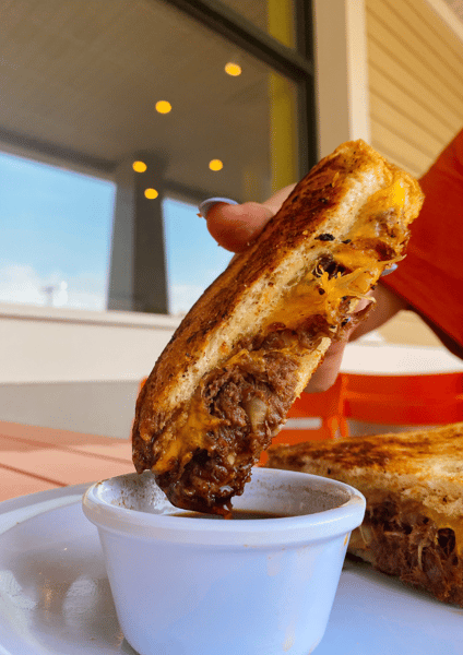 Short Rib Grilled Cheese