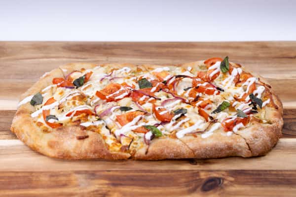 Pesto Chicken Flatbread