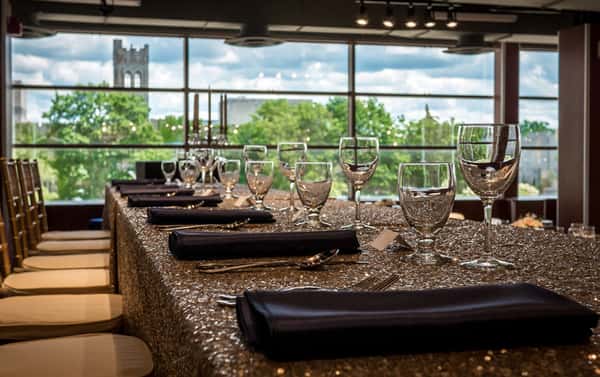 interior - wedding venue setup