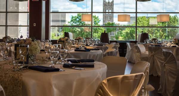 interior - wedding venue setup