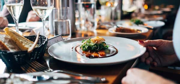 plated entree