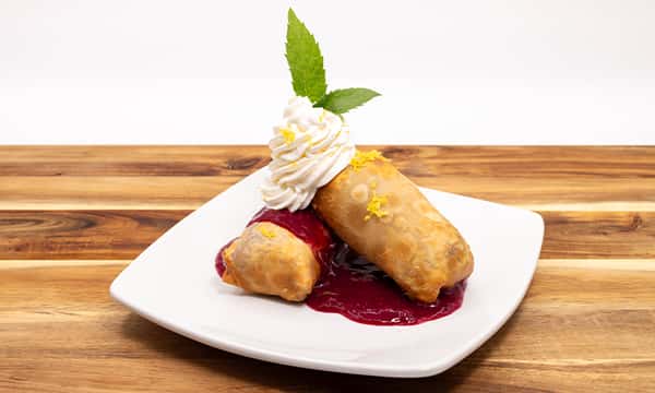 The Berry Best Fried Cheesecake