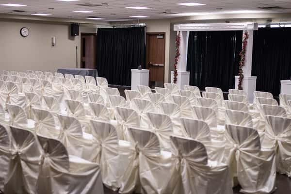 interior - wedding venue setup