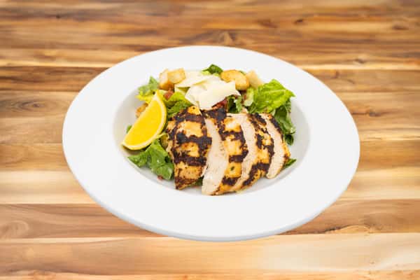 Paremsan-Crusted Chicken Caesar