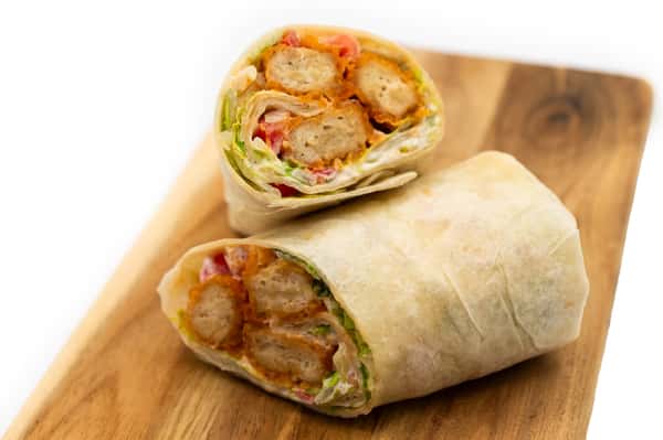 Vegetarian Buffalo Chick'n Wrap