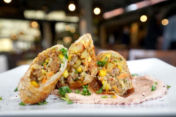 Lamb Vegetable Eggroll