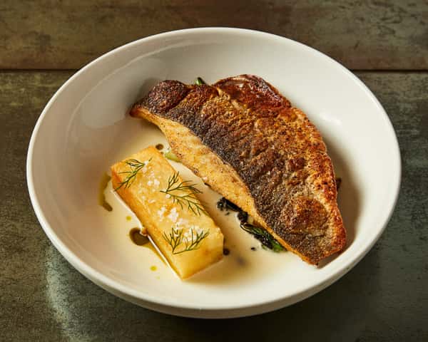 salmon entree