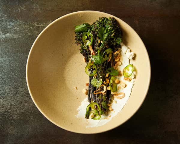 charred broccolini