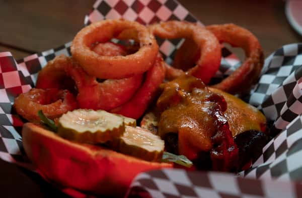 Bourbon On Front St. Burger
