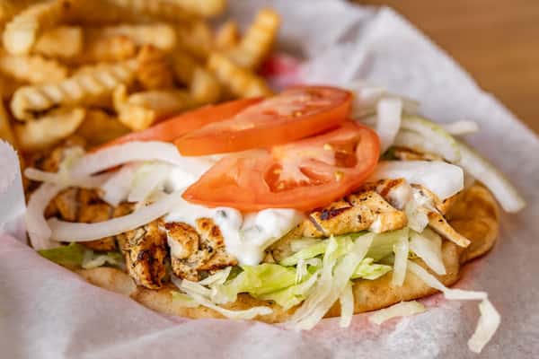 Chicken Pita Combo Special